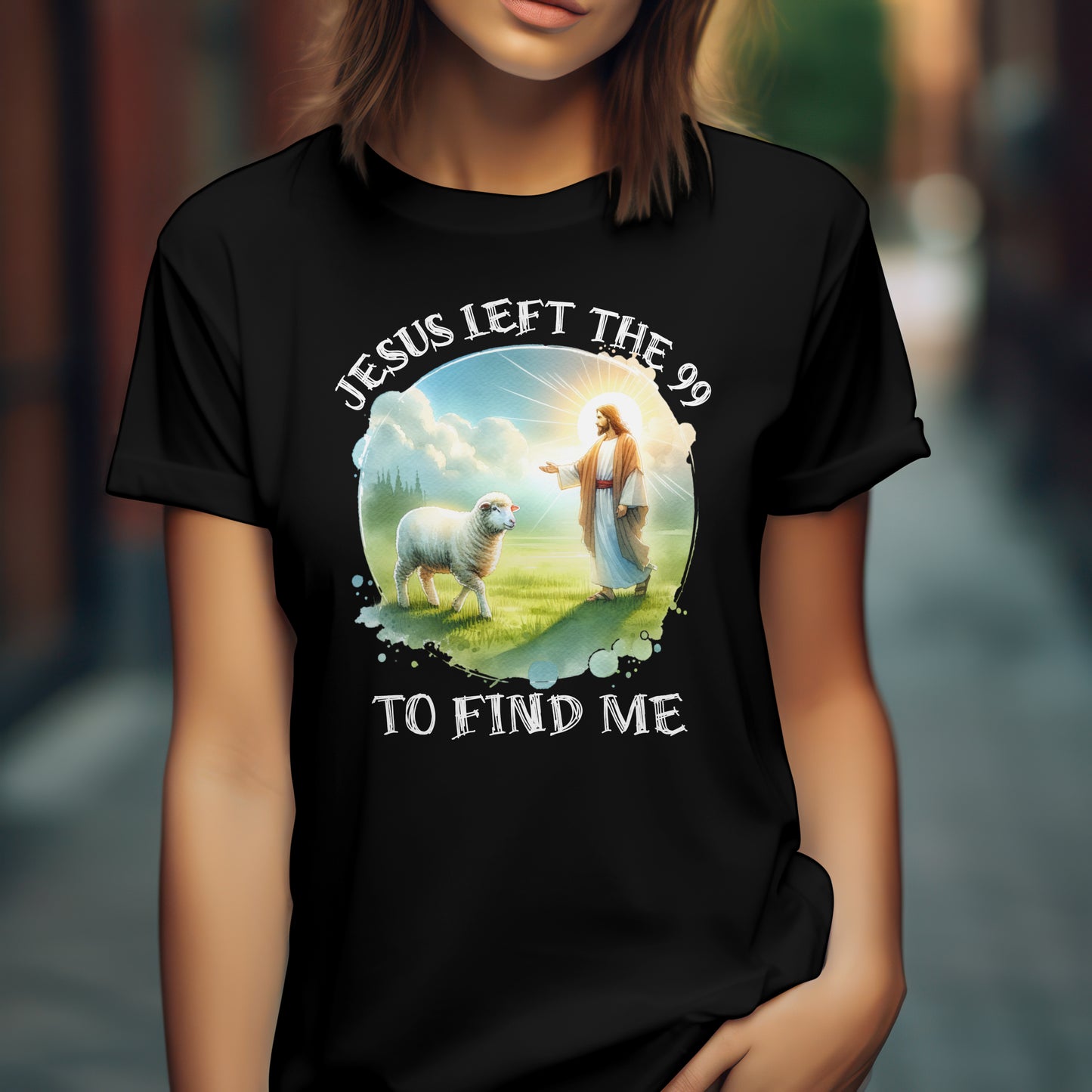 Jesus left the 99 to find me T-Shirt