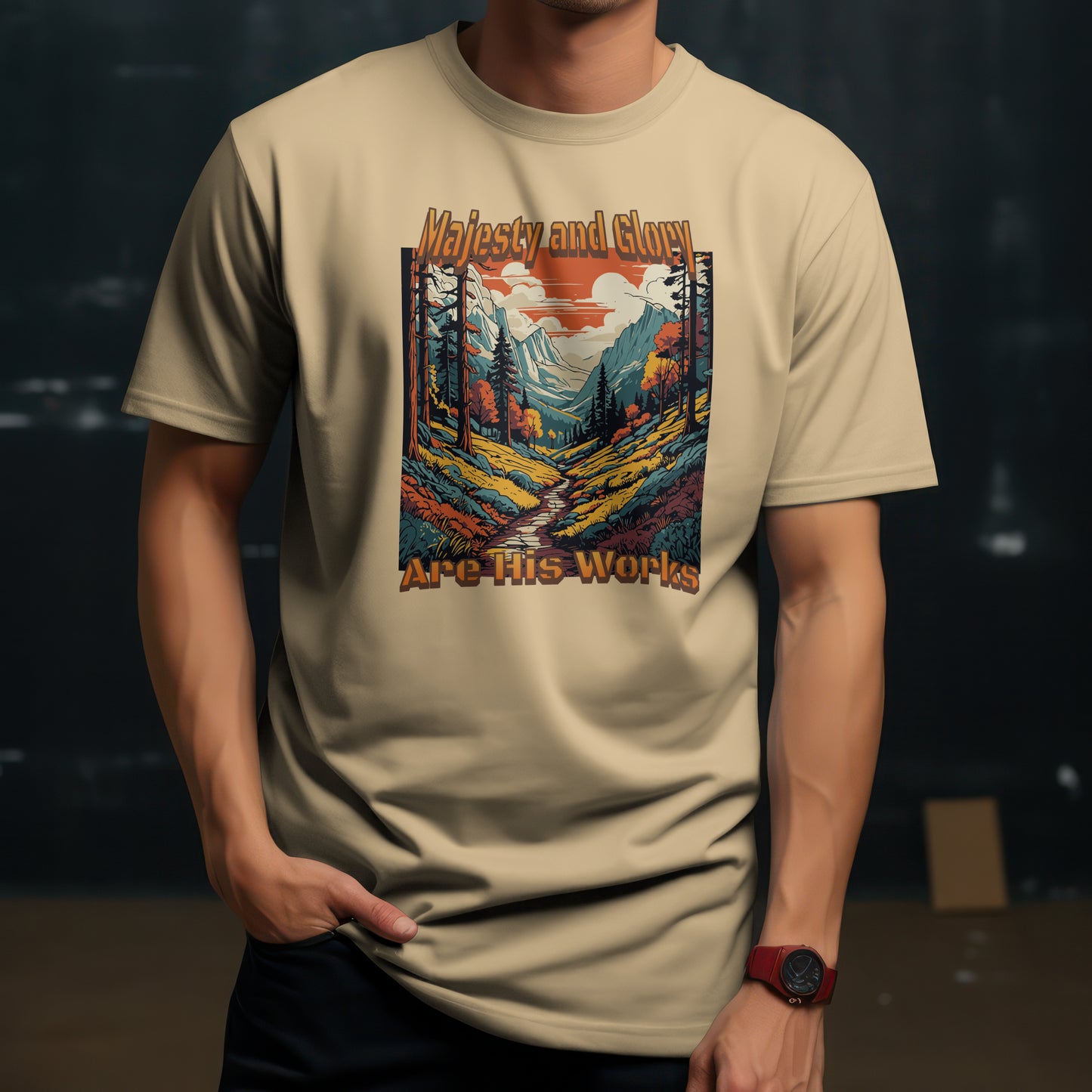 Majesty and Glory Are His Works T-Shirt