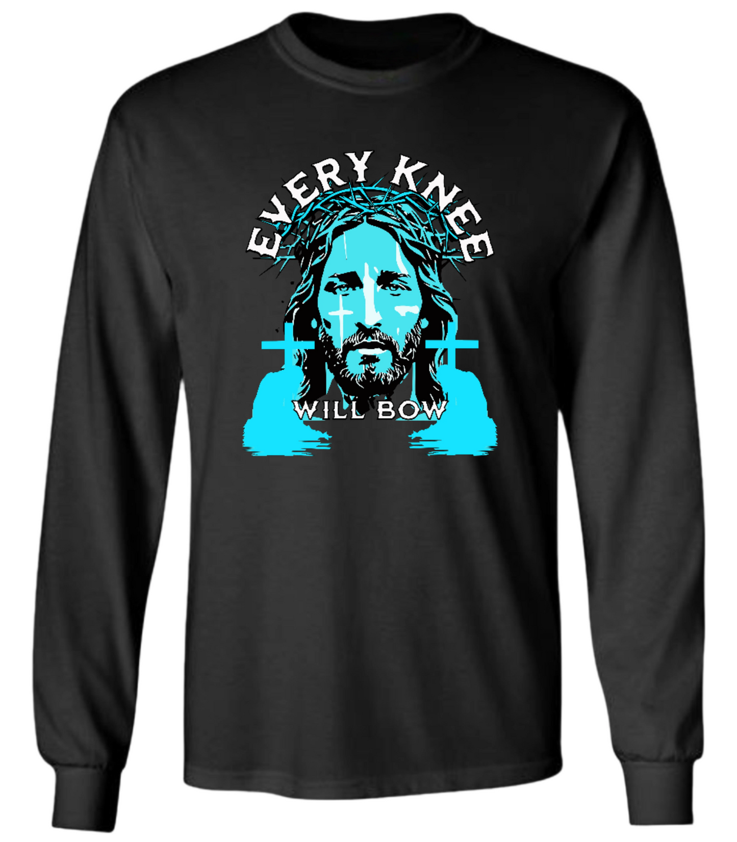 EVERY KNEE WILL BOW LONG SLEEVE TSHIRT