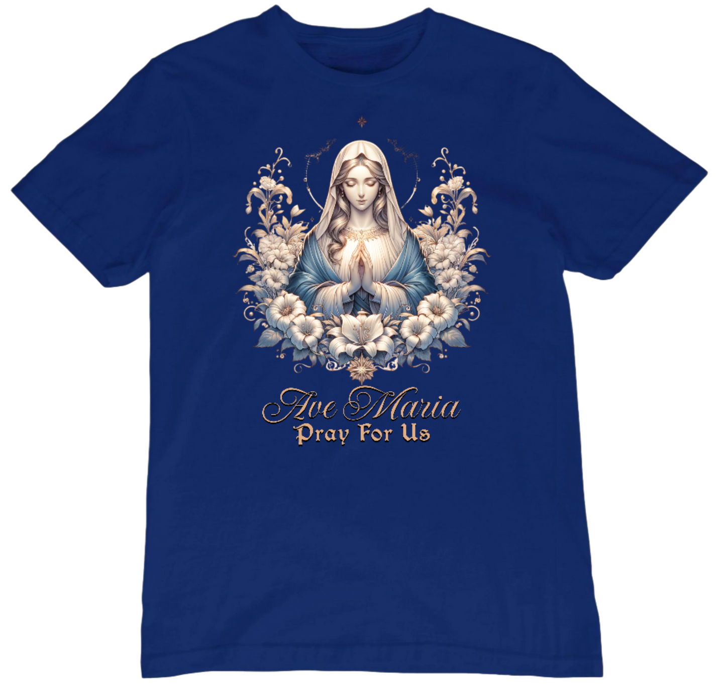 Ave Maria Pray For Us T-Shirt