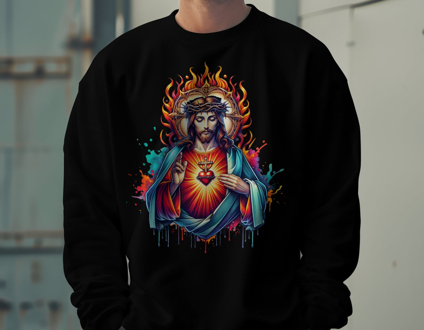 Sacred Heart of Jesus Sweatshirt