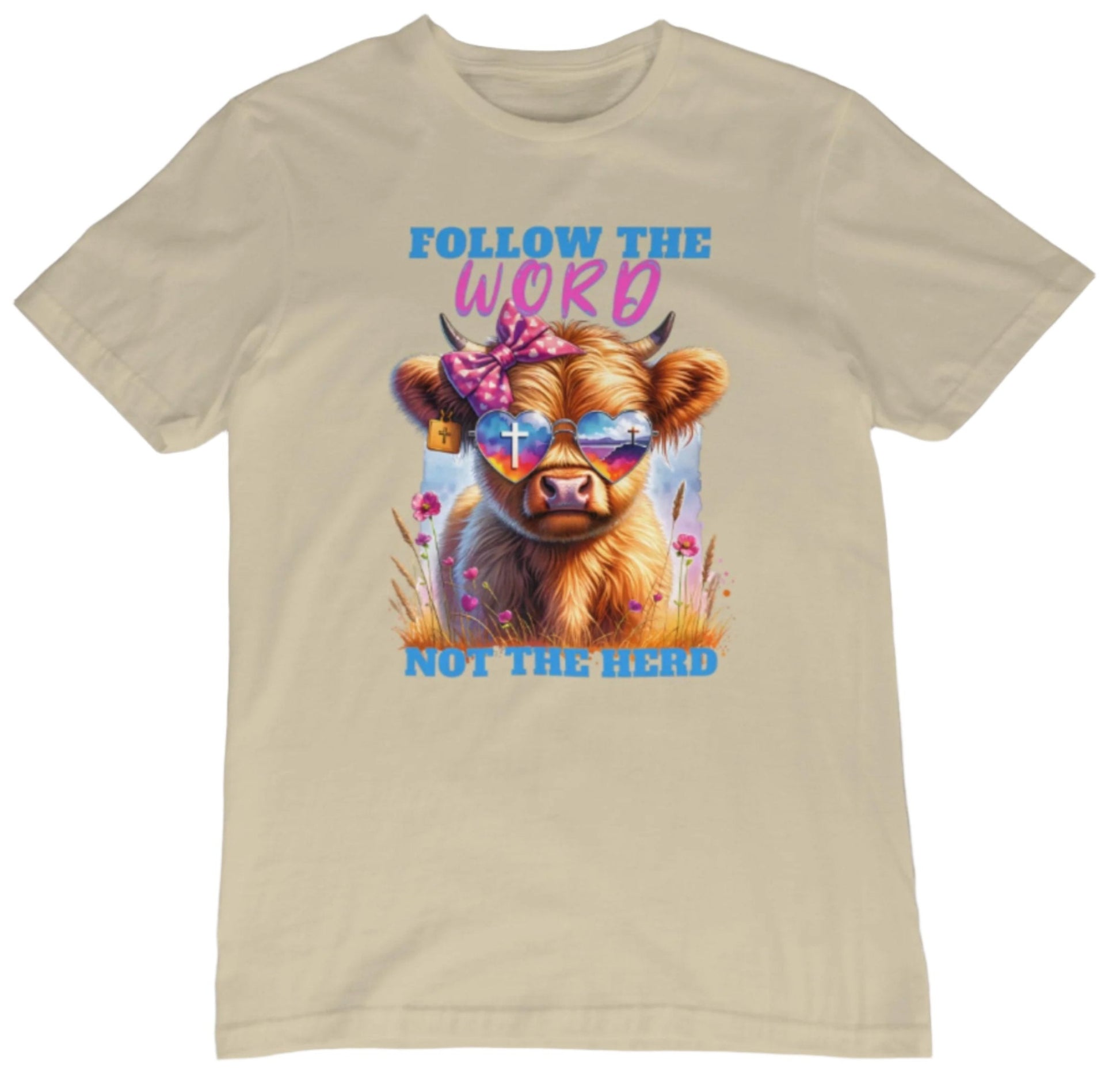 FOLLOW THE WORD NOT THE HERD TSHIRT